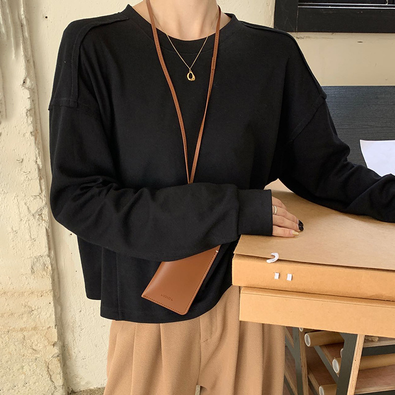 女式T恤实物图