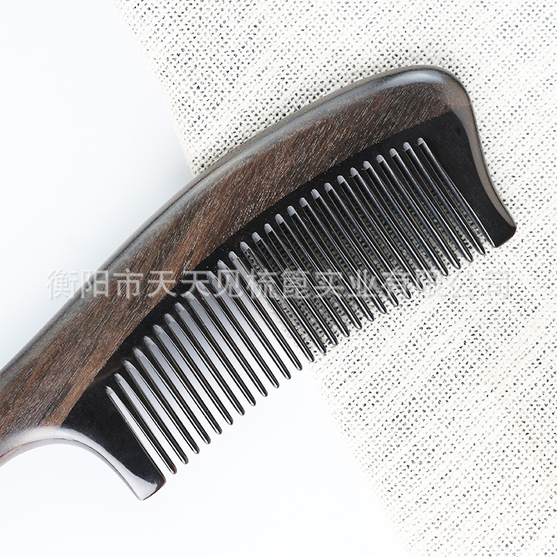 Every Day To See Wood Comb Comb Comb Sink Guibao New Spot Factory Wholesale Thickened Comb Large Specification drawing