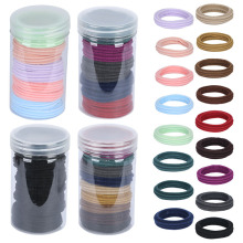 Korean version 20 cans of high-elasticity hair bands, seamless rubber bands, Douyin best-selling tubular hair bands, towel bands, and stickers pic 7