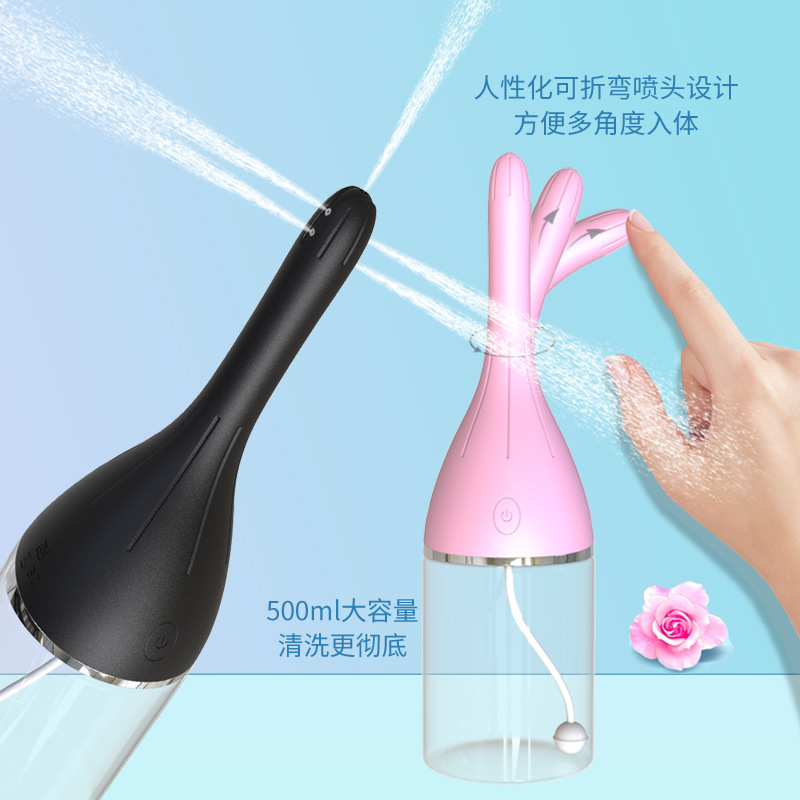 Secret cleaner, electric cleaner, five-hole rinsing, ampuller, and bendable sprayer thumbnail
