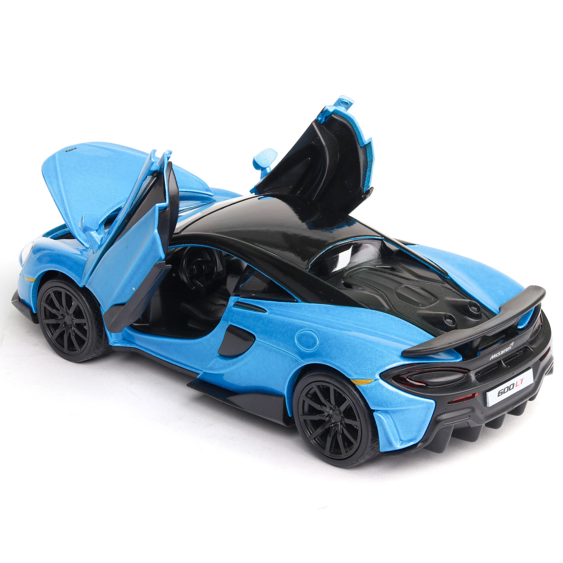 (Box set) Simulation 1:32 McLaren 600LT children's toy sports car model with sound and light door opening Item Picture