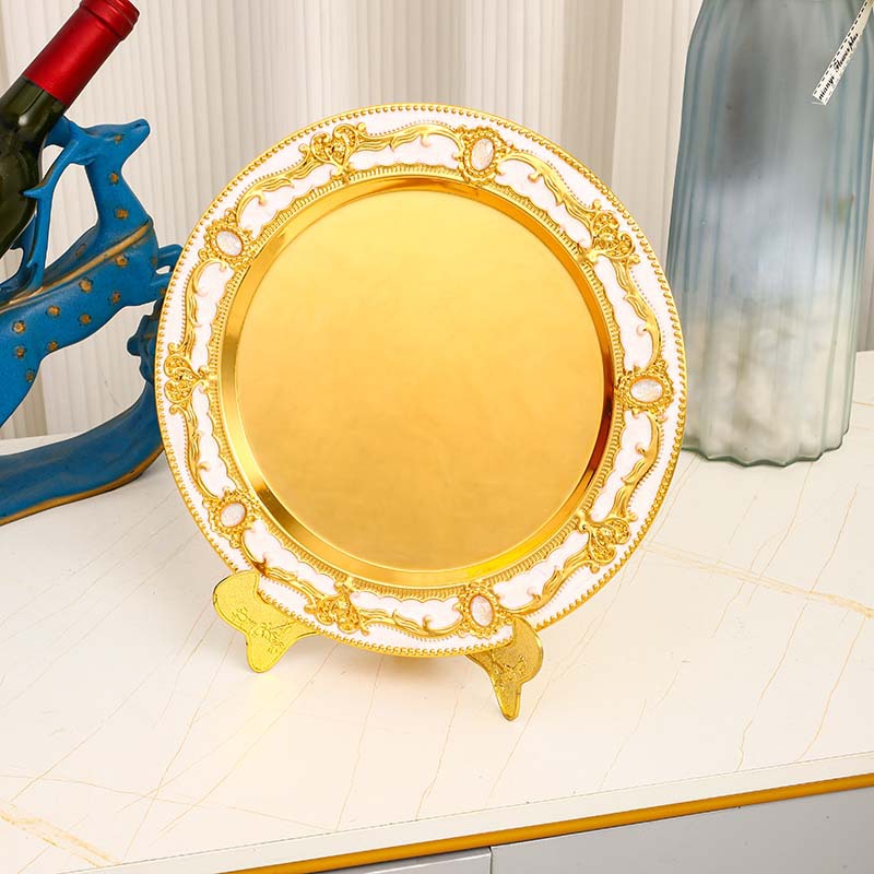 Honors And Recognition Medal Morning Celebration Company Annual Meeting Gift Retirement Memorial Award Tray Home Fruit Cake Tray details Picture