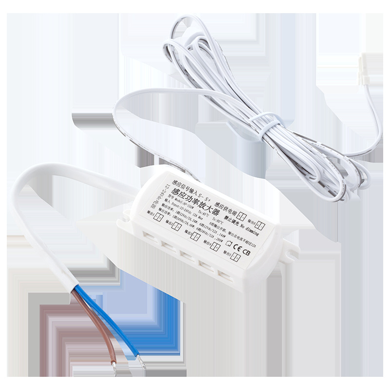 led light with light strip induction power amplifier DuPont mouth closet cabinet light special external six-position splitter Application Scenario