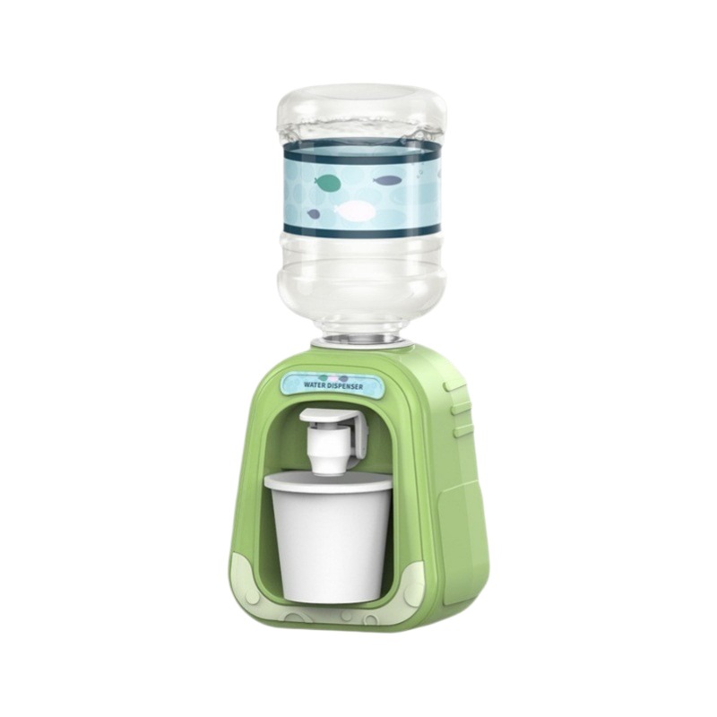 Wholesale children's role-playing mini water dispenser toys, simulated kitchen for girls aged 3-5, little baby sets Item Picture