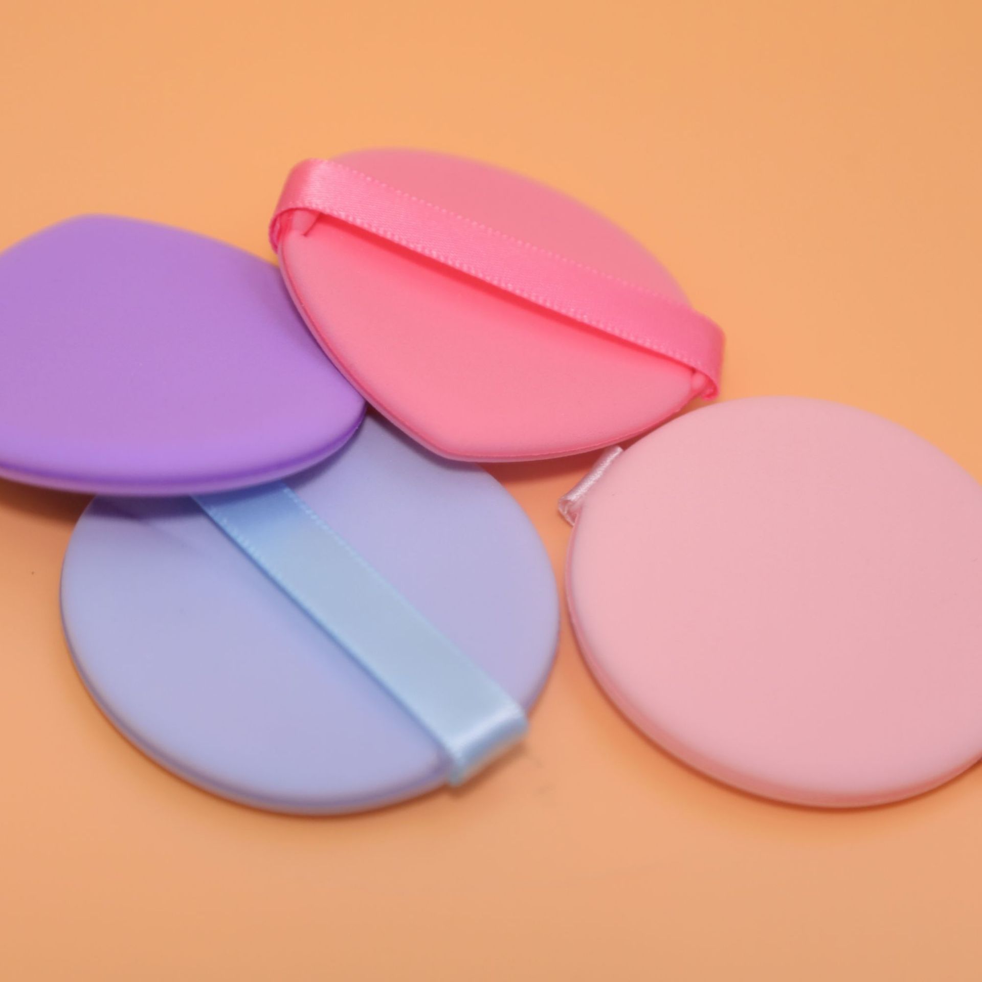 Beauty Tools Air Cushion Powder Puff Dry And Wet Makeup Sponge Does Not Eat Powder Setting Powder Puff Single Package Cross-Border Application Scenario