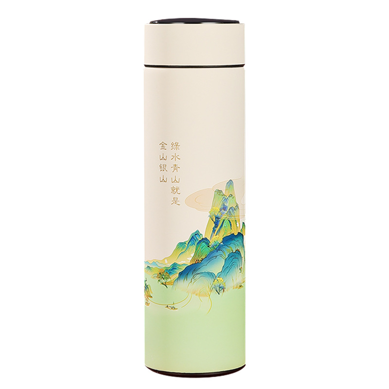 智能温度显示白底实物图