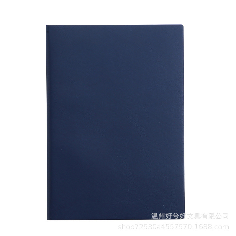 A5 Notebook Soft Leather Business Simple Calfskin Soft Notepad Multi-Color Wholesale Can Be Customized Logo Item Picture