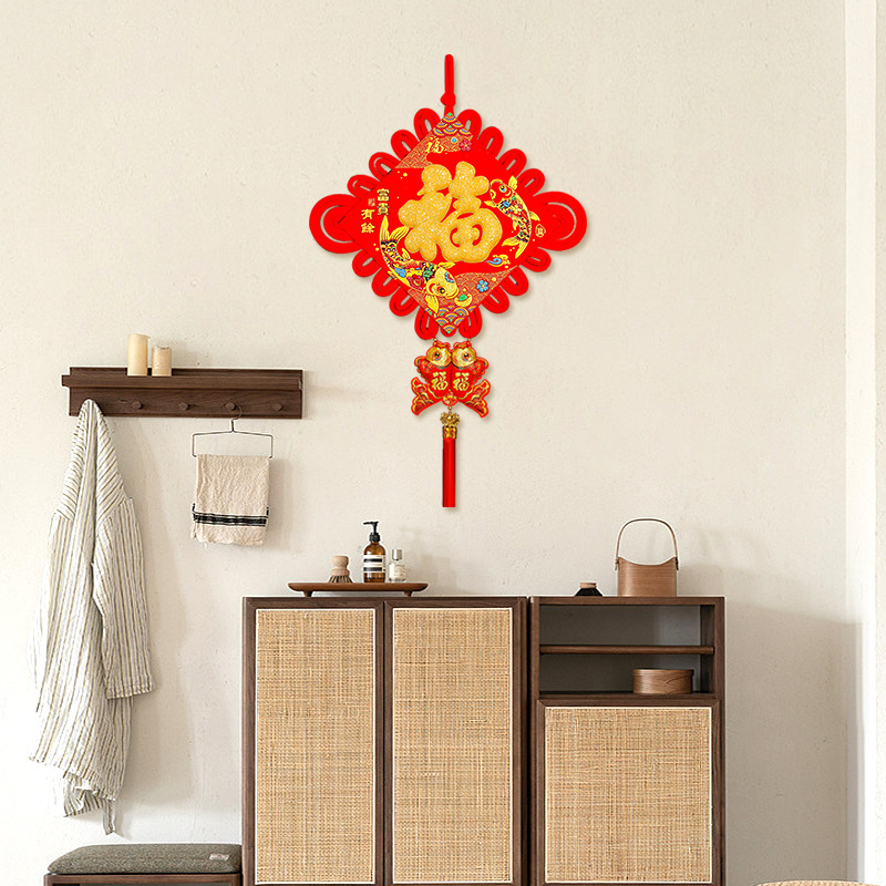 中国结/中国结挂件/中国红/流苏/留苏细节图