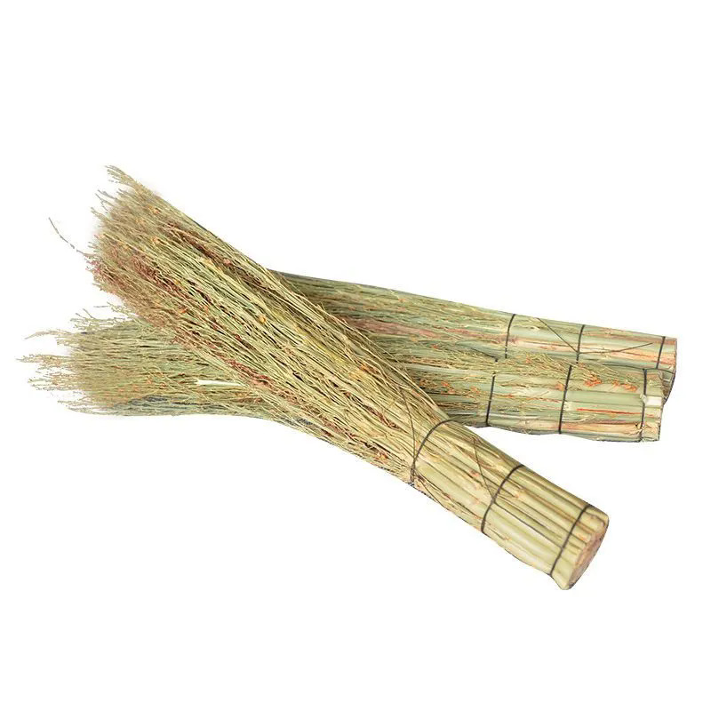 Sorghum seedling brush, sorghum ear brush, pot brush, cooking broom, old-fashioned pot and bowl brush, natural kitchen wonder, cutting board and pot brush Item Picture