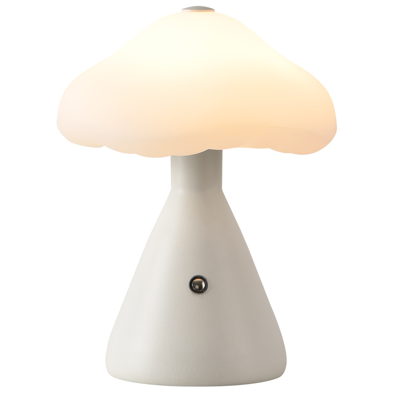 Mushroom lamp, bar lamp, camping lamp, creative touch charging lamp, atmosphere bedside, bedroom night light Item Picture