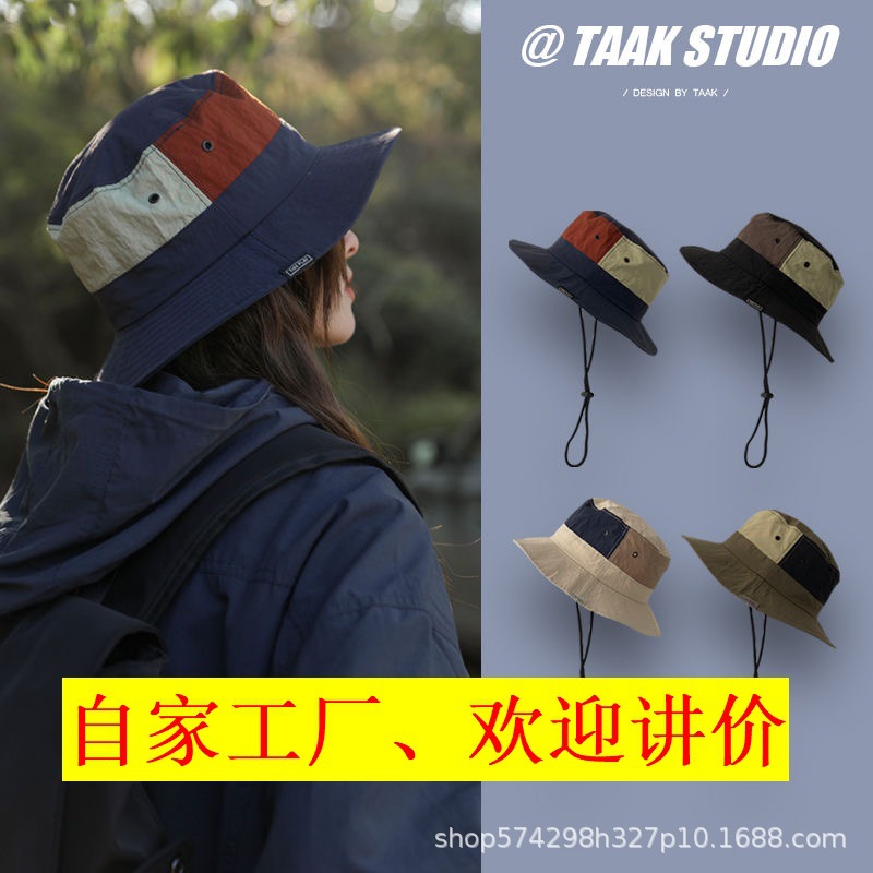 Fisherman Hat Summer New 2024 Hat Women's Quick Dry Waterproof Super Thin Cross-Border Live Hiking Hat Men's Fishing Hat Application Scenario