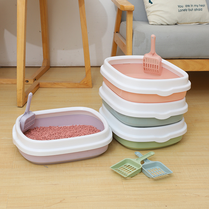 Large cat litter box, extra-large fully semi-enclosed cat toilet, extra-large anti-splash cat litter box, cat pet supplies Specification image