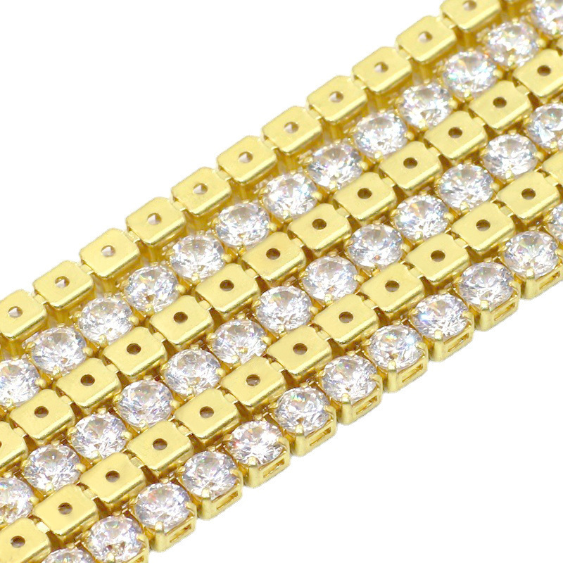 • حقائب يد الثنية/2/3/3/4/5/6mm مكسوة بالنحاس وقطع غيار لملابس الملابس اليدوية السلسلة Item Picture