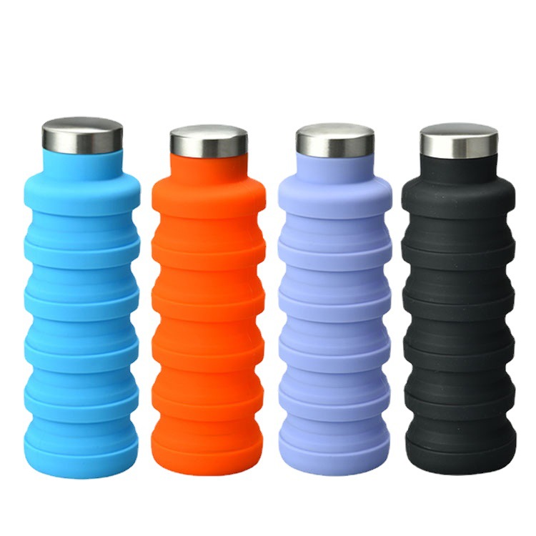 Silicone Telescopic Cup Foldable Cup Outdoor Sports Travel Portable Water Bottle Portable Water Bottle Item Picture