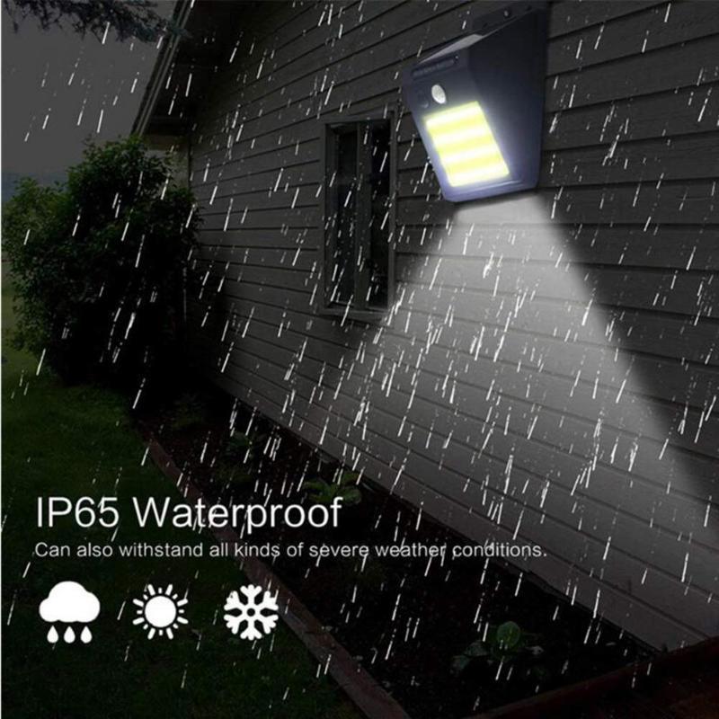 Waterproof led solar outdoor sensor wall lamp Specification image