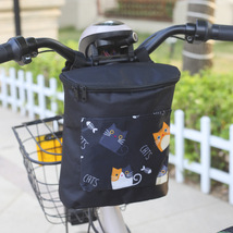 电动车挂物包自行车防水挂包电瓶车收纳袋置物神器前置储物兜袋子