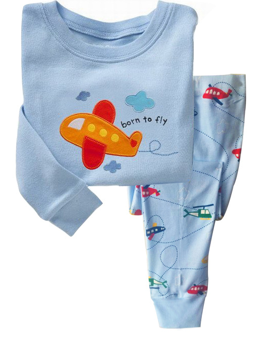 一件代发短袖童装套装儿童睡衣新款童装圣诞老人sleepwear3-8