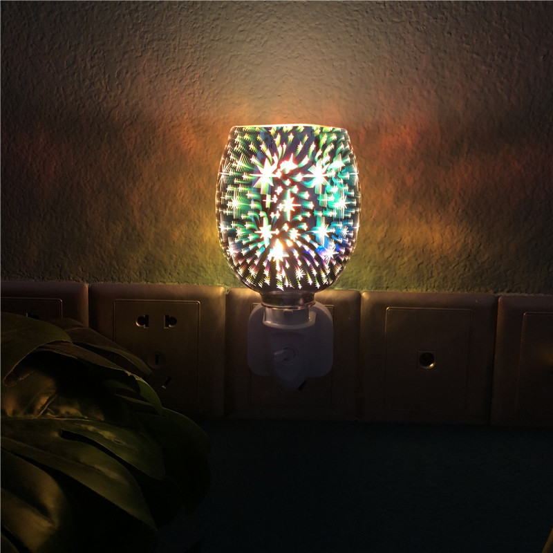 3D融蜡灯/无火香薰灯/气氛小夜灯烛产品图