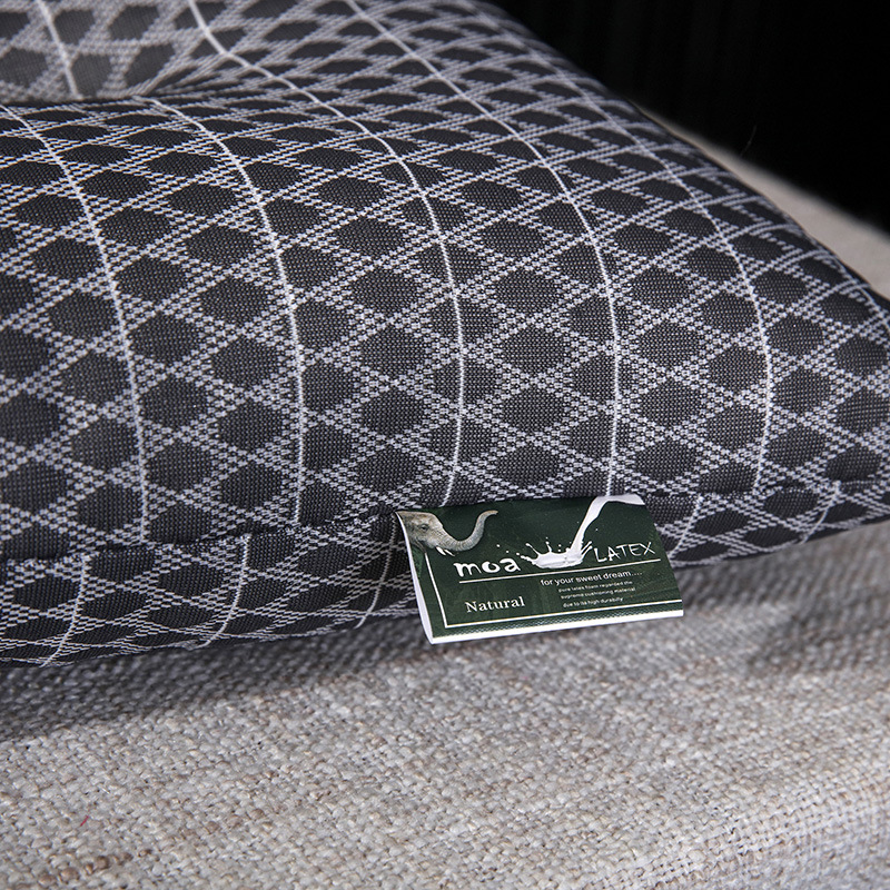Knitted graphene micro-electricity latex pillow, latex particle pillow, cervical pillow, neck protection pillow, e-commerce group purchase and sales event gifts Specification image