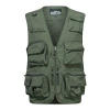 Men's multi-pocket photography summer fishing suit, functional vest, thin, casual and loose men's waistcoat Specification image