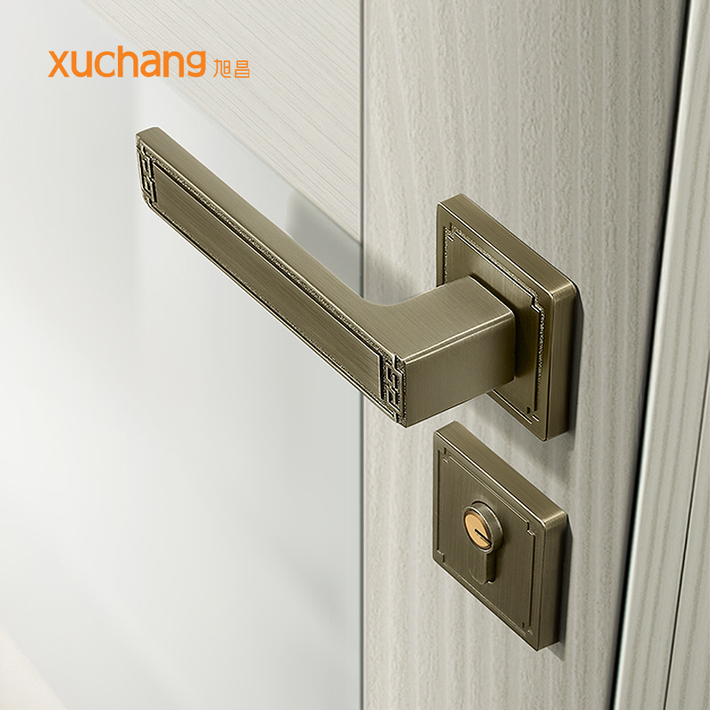 机械门锁实物图