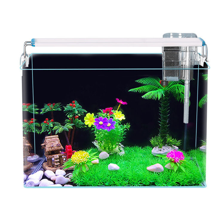 Factory wholesale of 5-piece fish tanks, including pet tanks, aquarium tanks, and Baojie Aquarium Specification image