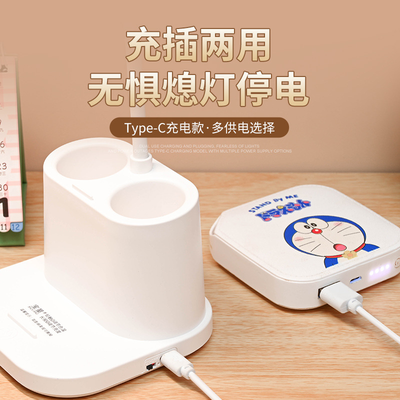 Desktop led eye-protecting desk lamp, bedroom bedside lamp, reading night light, bedroom pen holder, special lighting fixtures for students' study Specification image