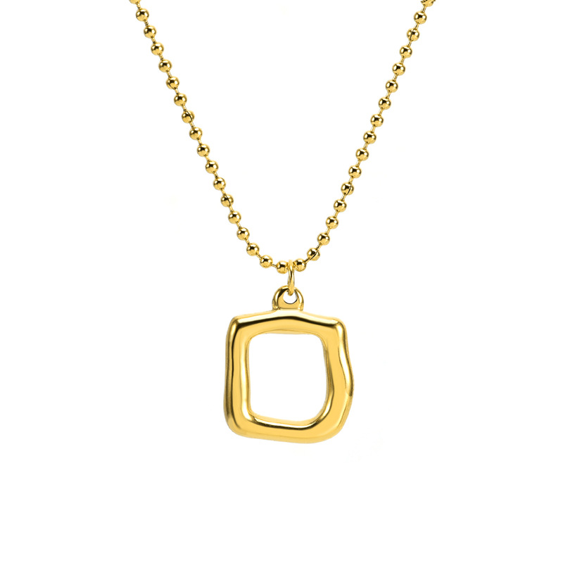 Europe And The United States Cross-Border Fashion Jewelry Hip Hop Stainless Steel Necklace Ins Cold Wind Does Not Fade Mouth Line Pendant Application Scenario
