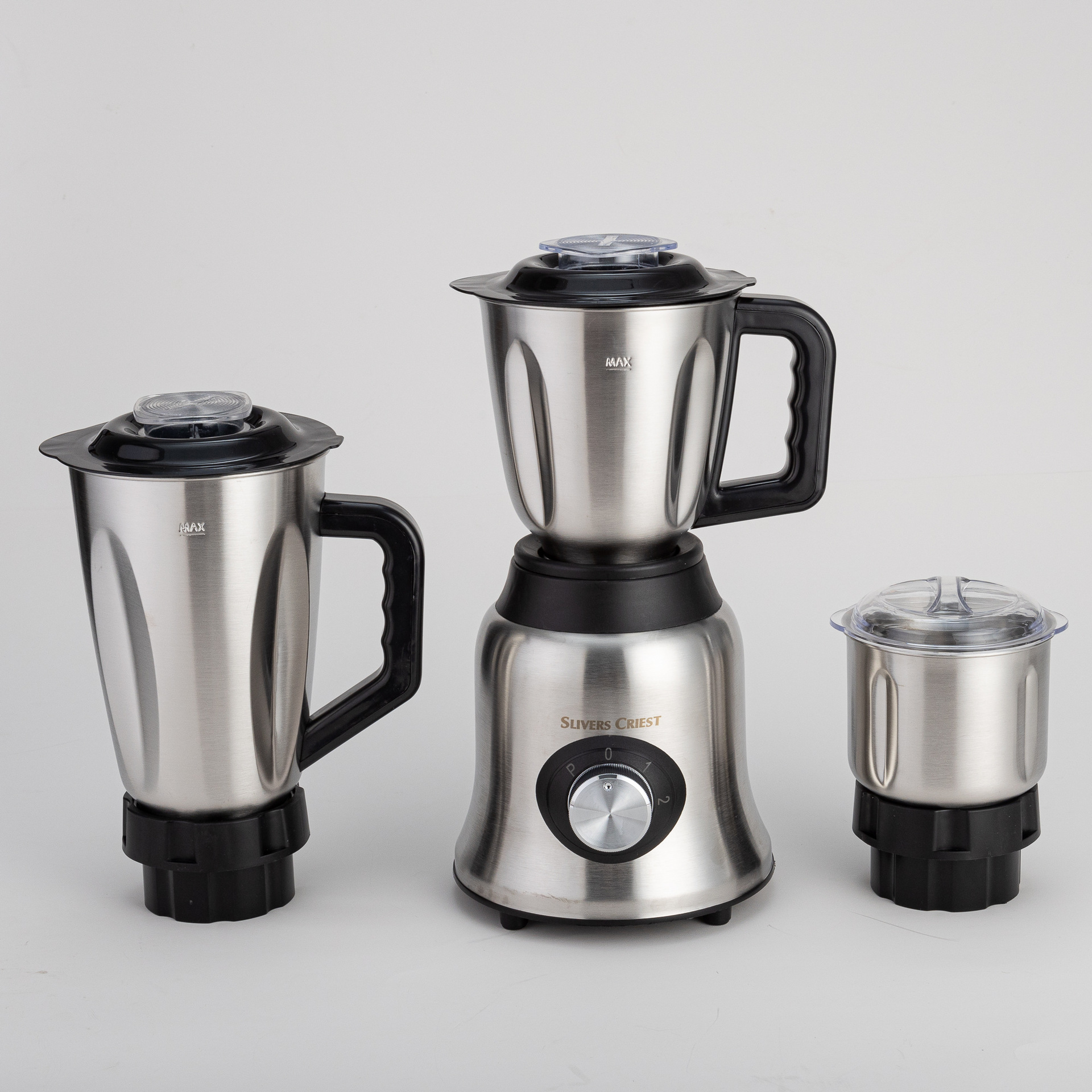 Factory Wholesale Of 3-In-1 Stainless Steel Blenders, Multi-Functional Juicers And Food Processors For Foreign Trade. One Machine With Multiple Uses details Picture