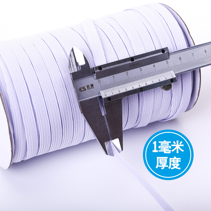 工厂现货批发/扁窄高弹力橡/走马带细节图