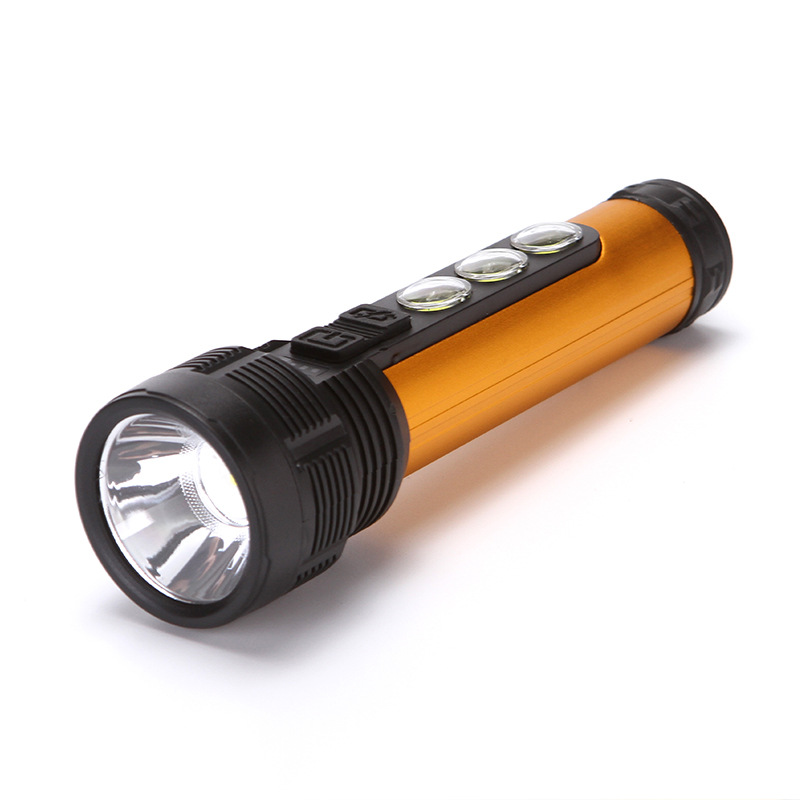 New outdoor portable high-intensity flashlight, charging, large-capacity battery display, high beam, emergency lighting lamp Application Scenario