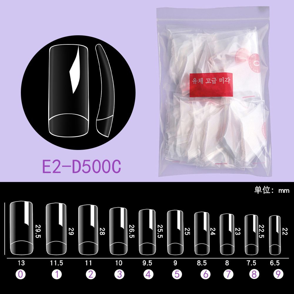 跨境nail美甲甲片法式全贴半贴假指甲贴片手工穿戴甲工厂批发详情8