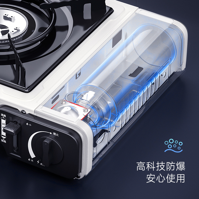 Cassette Stove Outdoor Portable Stove Gas Gas Stove Cazikas Home Tea Stove Wilderness Camping Cookware Application Scenario