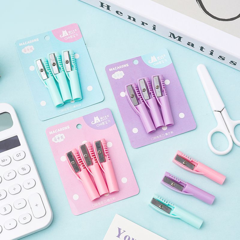 Manufacturer creative multi-functional pencil cover pencil sharpener single-hole two-in-one pencil cap pencil sharpener eyebrow pencil protection knife cap Specification drawing