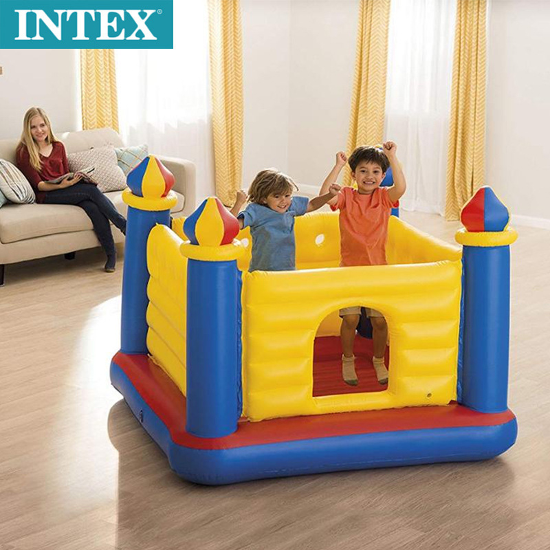 INTEX 48259 城堡跳跳乐 儿童充气 蹦蹦床 弹跳池 淘气堡图