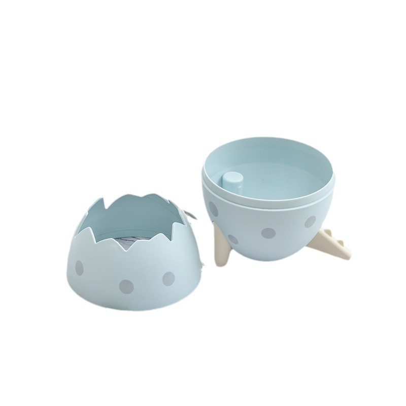 Songtai Cartoon Storage Bucket Dinosaur Egg Office Desk Pen Holder Mini Students Children's Stationery Storage Box Wholesale Item Picture