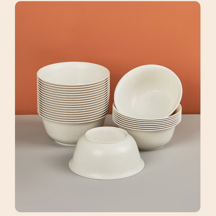 一次性碗、碟、盘实物图