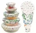 Amazon waterproof bowl LIDS are washable and reusable. Salad bowl dust covers, food preservation cloths, fruit bowl covers, and insect-proof vegetable covers pic 11