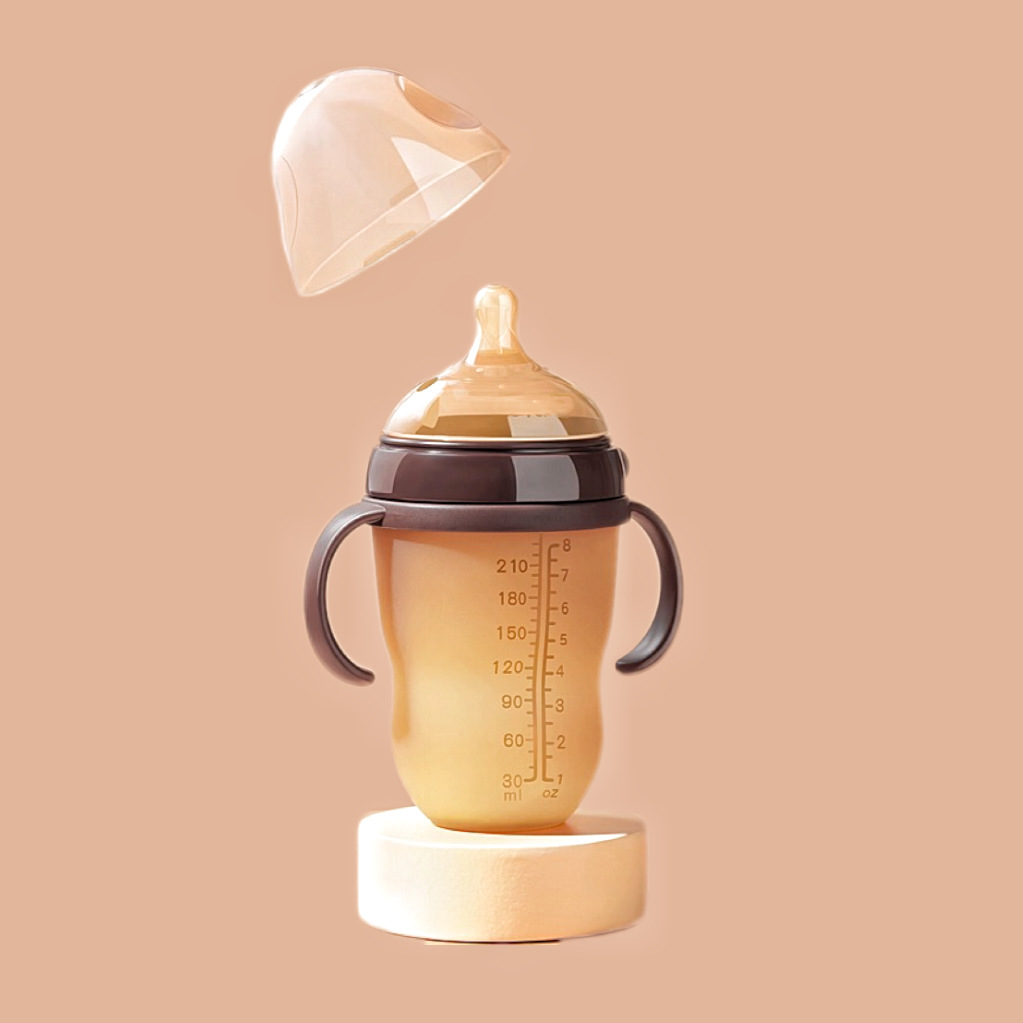 婴儿仿真母乳实感软硅胶奶瓶断奶神器150ml 250ml食品级硅胶奶瓶