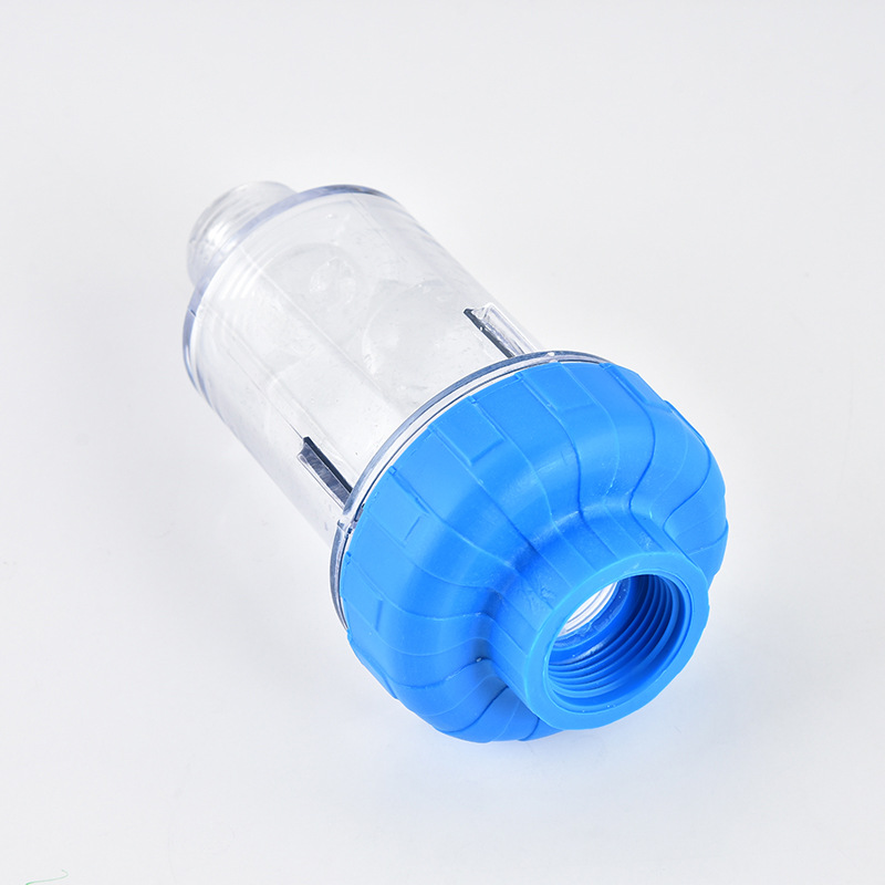 Washingmachine small filter, water softener, showerhead, water heater, toilet, silicon phosphorus crystal ball scale inhibitor filter, transparent shell, 6 points Application Scenario