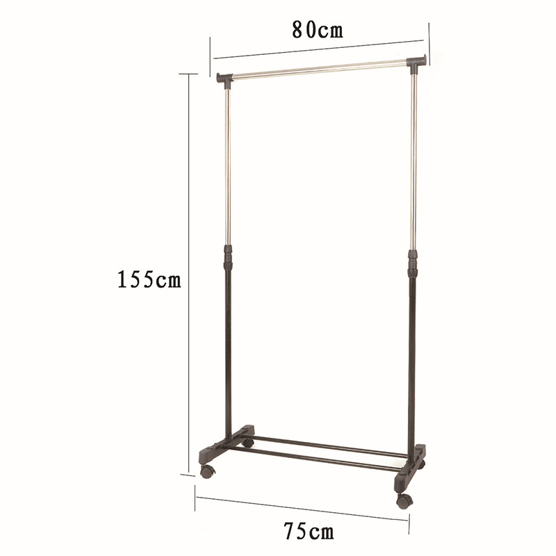 晾衣杆、衣叉实物图
