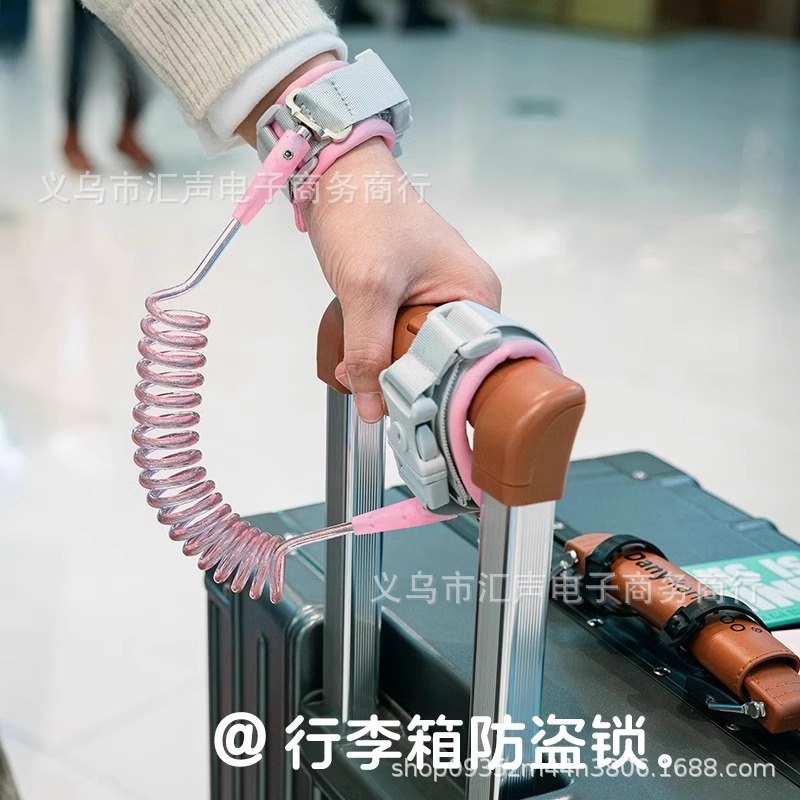 Factory wholesale bicycle anti-theft combination locks, luggage anti-loss combination locks, steel wire and cable helmet combination locks details Picture