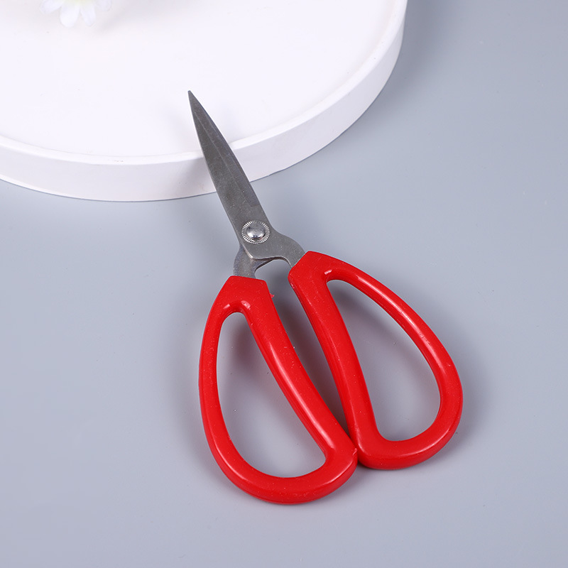 Bulk red-handled scissors, civilian scissors, student art scissors, household scissors, office scissors, hand scissors, hardware and general merchandise Specification image