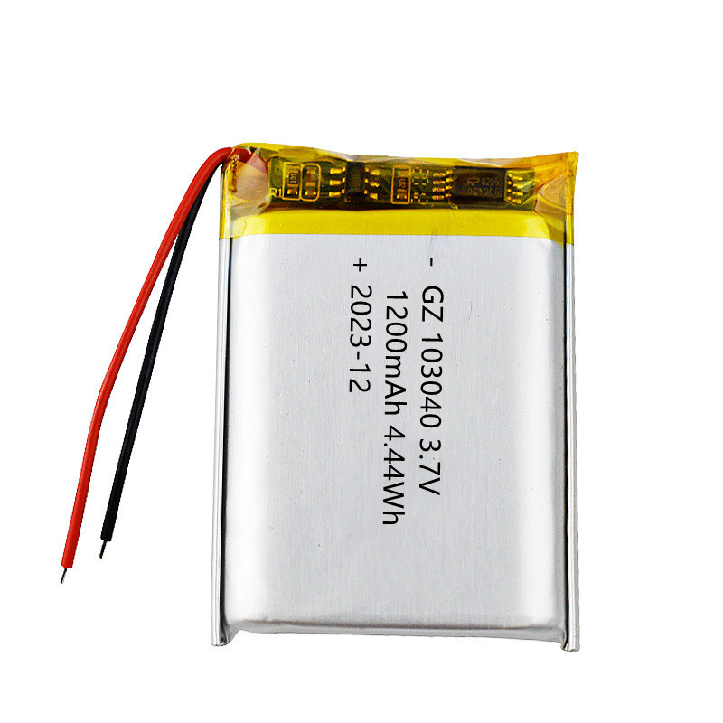 103040 Polymer Lithium Battery 3.7V 1200Mah Beauty Instrument Air Purifier Led Lamp Rechargeable Battery Item Picture