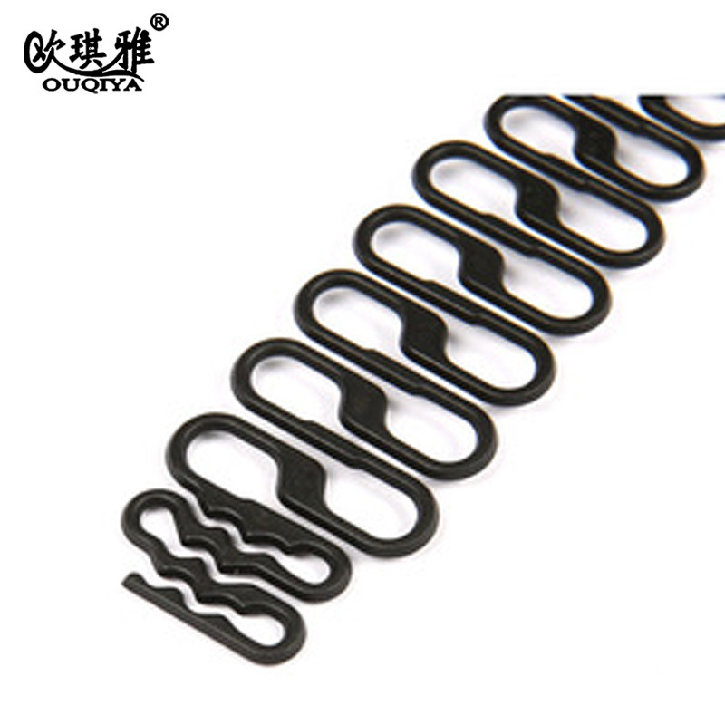 跨境新品鱼骨/美发造型盘发/珍珠绵发卷百白底实物图