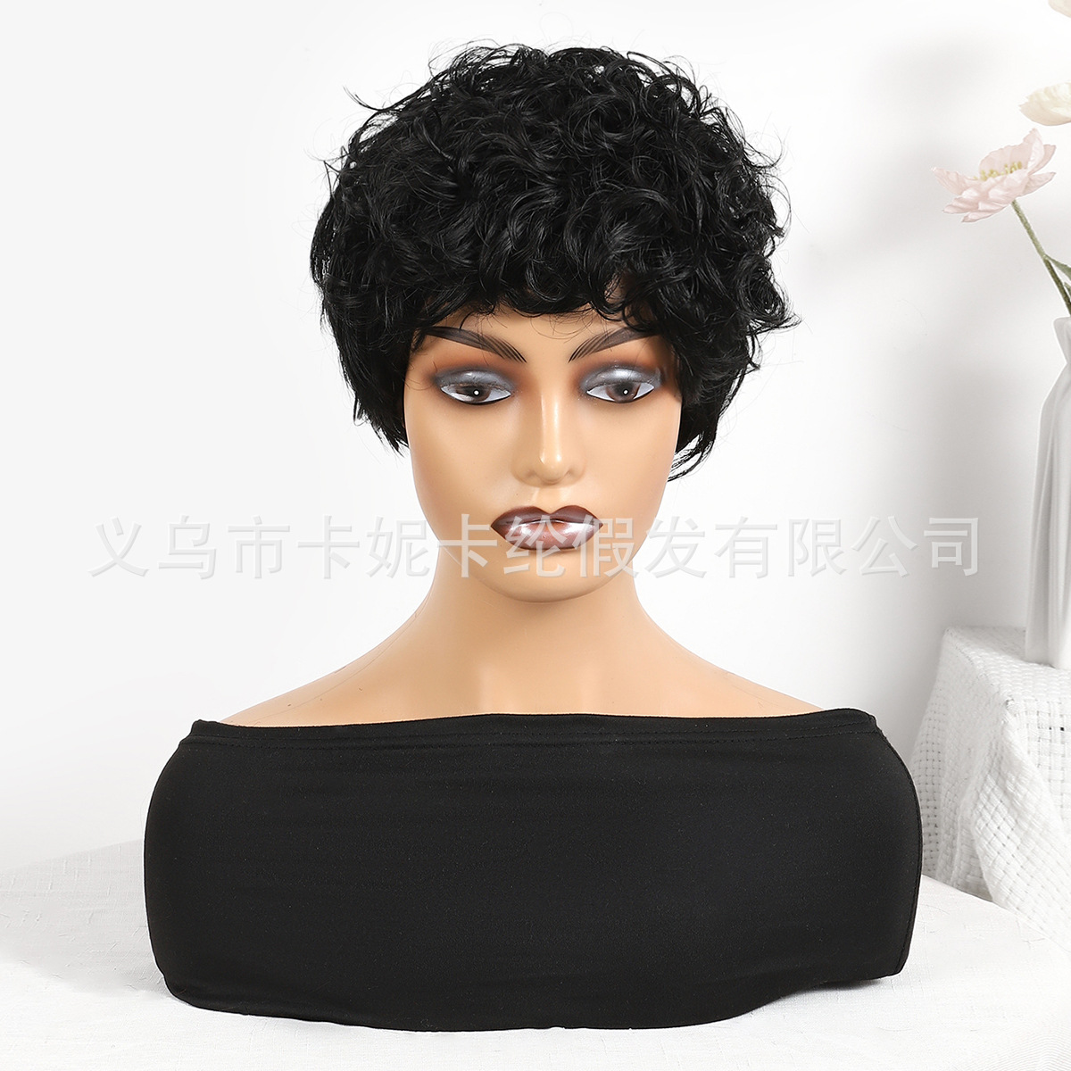 New Source Foreign trade NK0038 Short Hair for women made of synthetic fiber #2 tail real hair wholesale NEWLOOK