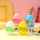 小伙伴儿童玩具解压益智手工diy史莱姆4色彩泥恐龙蛋起泡胶水晶泥图