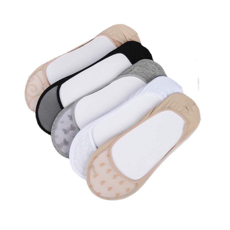 Spring and Summer new simple and breathable women's invisible socks, Shuxinyuan fine mesh invisible women's socks manufacturer wholesale Item Picture
