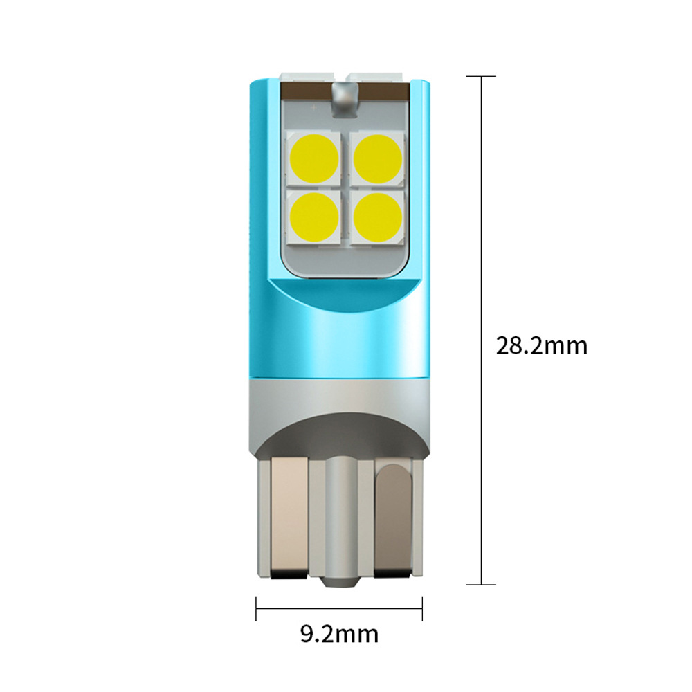 Wheat Factory Direct Sales T10-10Smd-3030 Built-In Intelligent Constant Current Drive Aviation Grade Cooling Aluminum Parts details Picture
