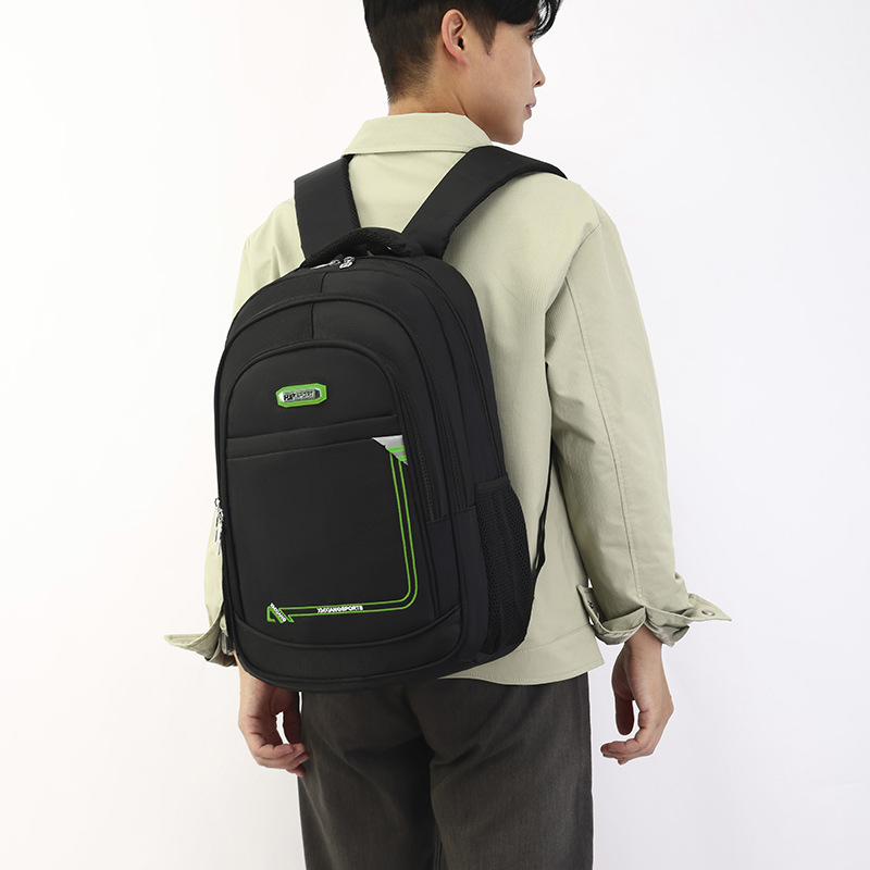 Backpack for men, large-capacity schoolbag for girls, high school and junior high school students, travel computer bag for boys, casual backpack Specification image